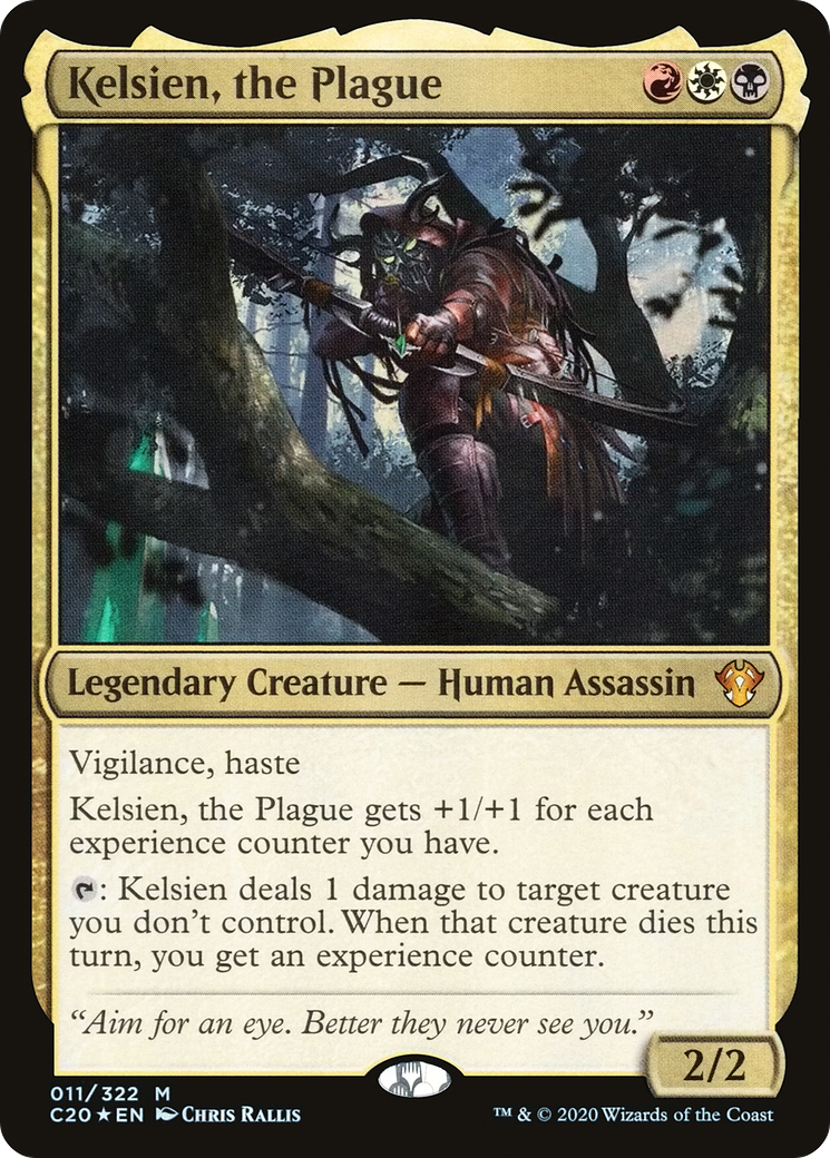 Kelsien, the Plague (C20-011) [Commander 2020] Foil MTG Single Wizards of the Coast