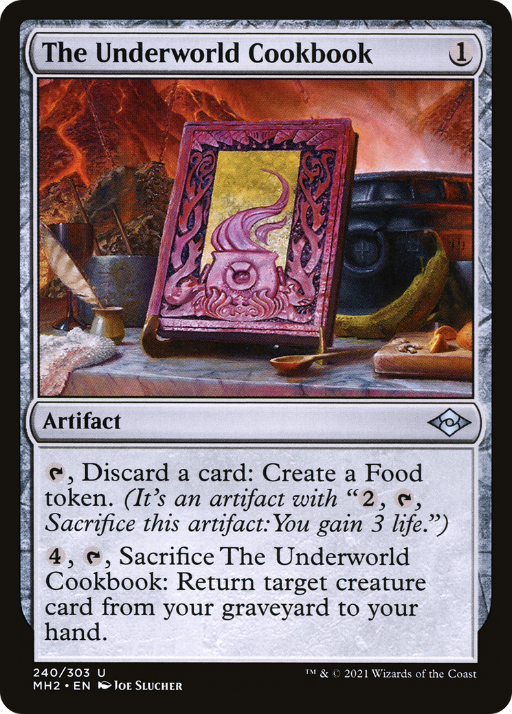 The Underworld Cookbook (MH2-240) [Modern Horizons 2] Foil MTG Single Modern Horizons 2