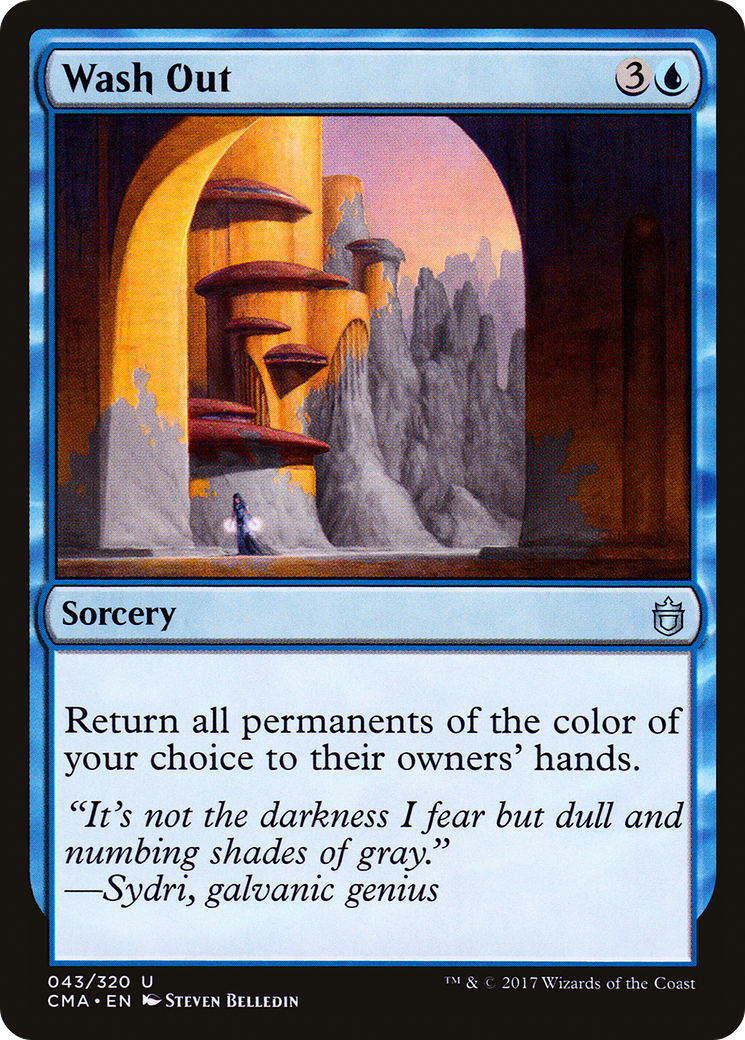 Wash Out (CMA-043) [Commander Anthology] MTG Single Wizards of the Coast