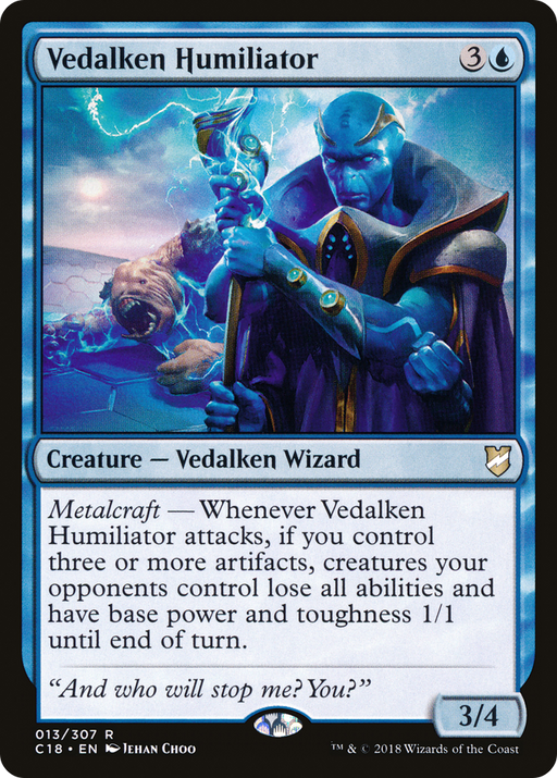Vedalken Humiliator (C18-013) [Commander 2018] MTG Single Wizards of the Coast