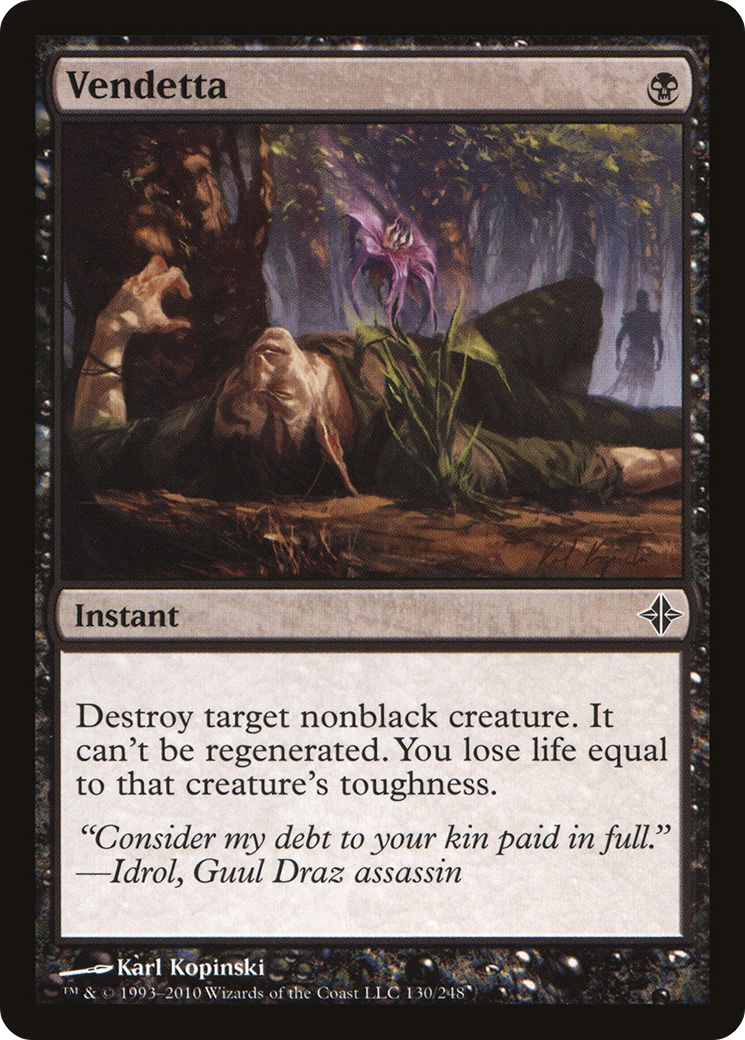 Vendetta (ROE-130) [Rise of the Eldrazi] MTG Single Wizards of the Coast