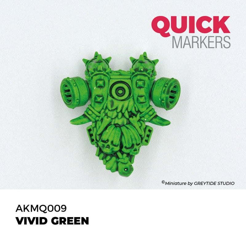 AK Interactive: Quick Markers - Vivid Green