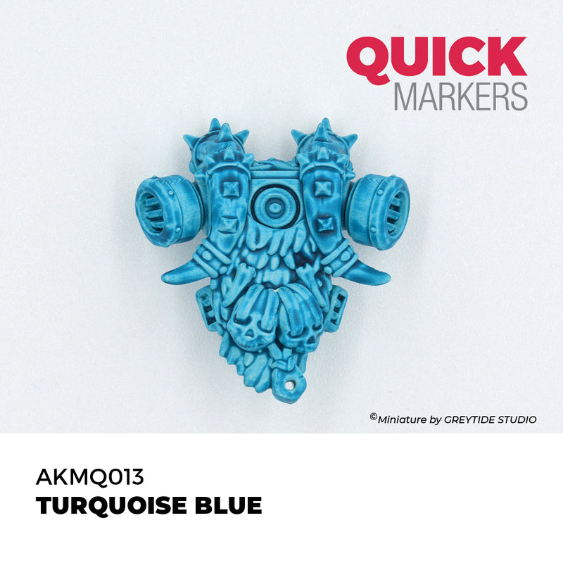 AK Interactive: Quick Markers - Turquoise Blue