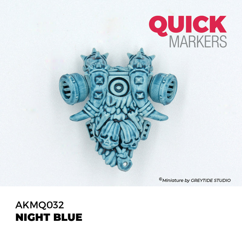 AK Interactive: Quick Markers - Night Blue