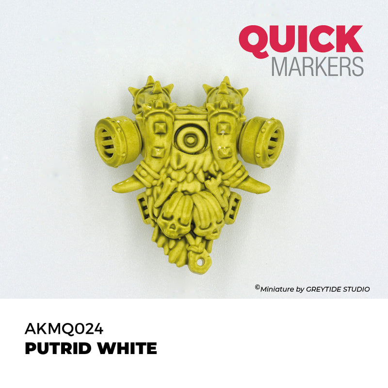 AK Interactive: Quick Markers - Putrid White