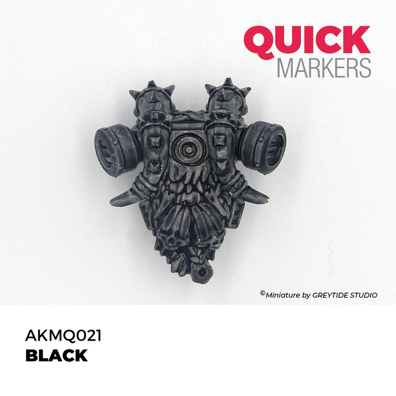 AK Interactive: Quick Markers - Black