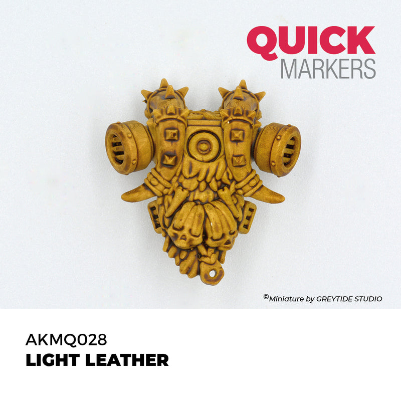 AK Interactive: Quick Markers - Light Leather