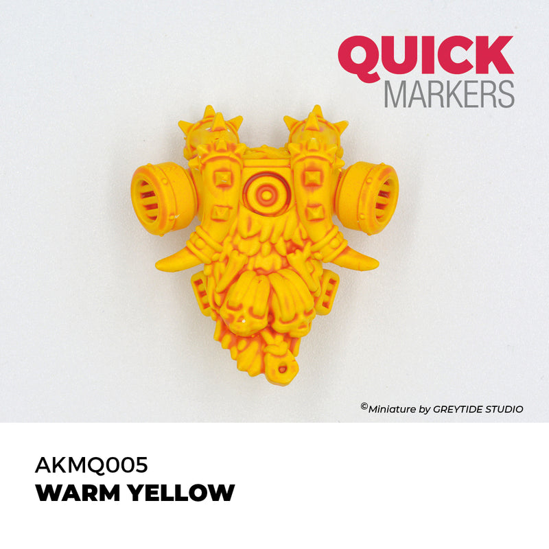 AK Interactive: Quick Markers - Warm Yellow