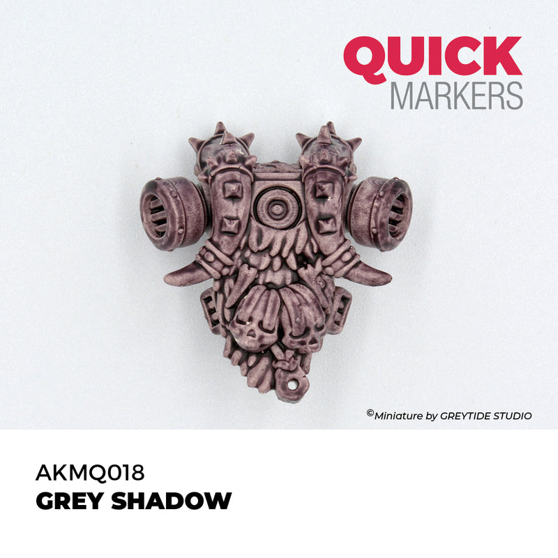 AK Interactive: Quick Markers - Grey Shadow