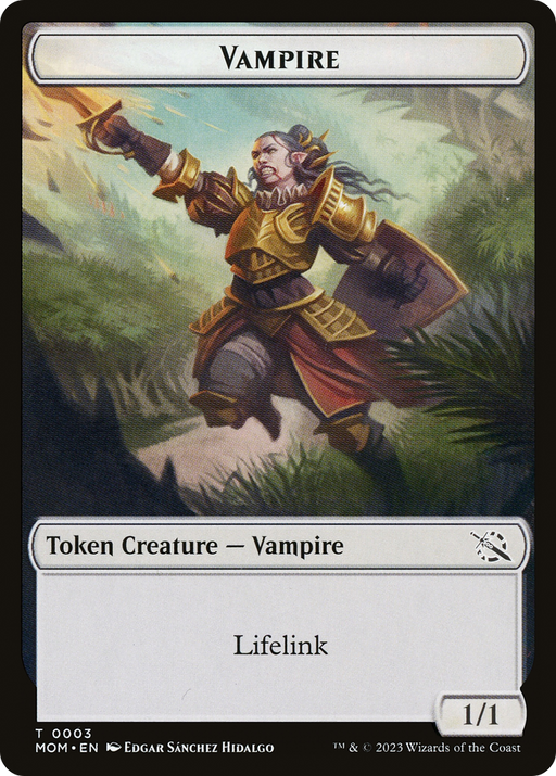 Vampire (TMOM-003) [Tokens] March of the Machine Tokens MTG Single Wizards of the Coast