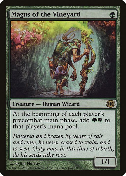 Magus of the Vineyard (FUT-132) [Future Sight] Foil MTG Single Wizards of the Coast