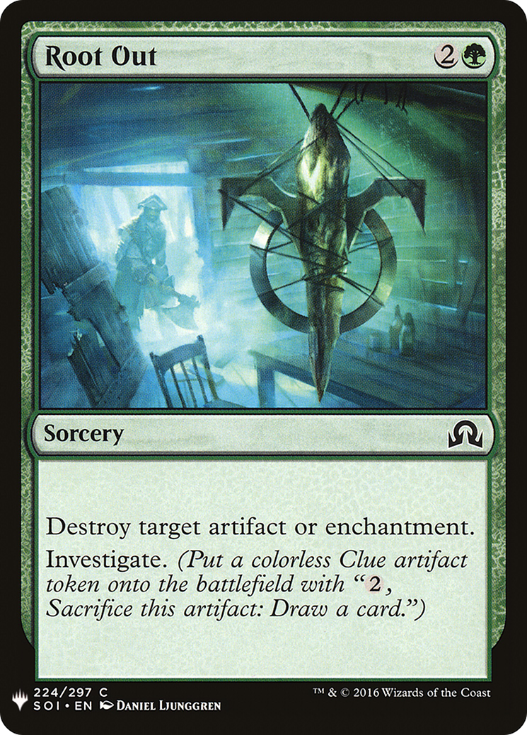 Root Out (LIST-SOI-224) [Mystery Booster] The List MTG Single Wizards of the Coast