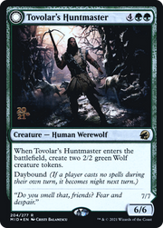 Tovolar's Huntmaster (PRE-204) [Innistrad: Midnight Hunt Promos] Foil MTG Single Wizards of the Coast