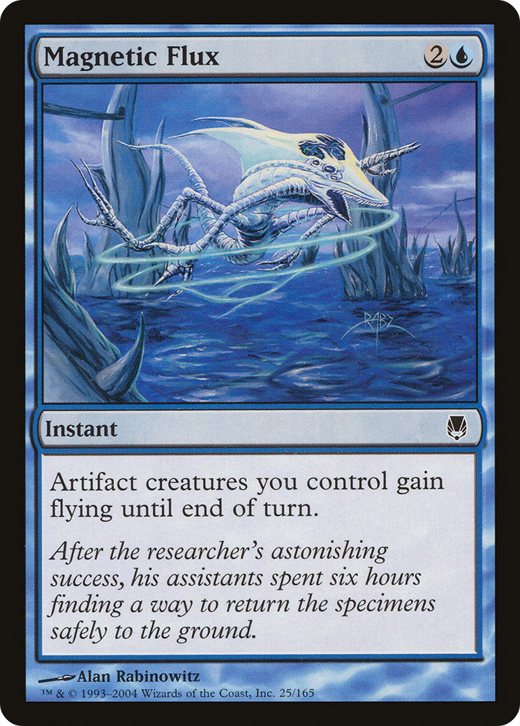Magnetic Flux (DST-025) [Darksteel] MTG Single Wizards of the Coast