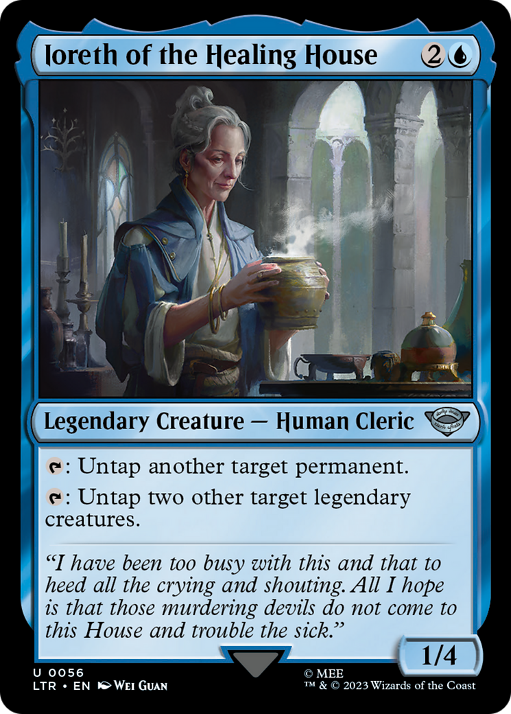 Ioreth of the Healing House (LTR-056) [The Lord of the Rings: Tales of Middle-earth] MTG Single Wizards of the Coast