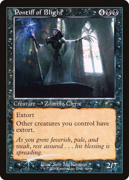 Pontiff of Blight (SLD-848) [Secret Lair] Drop Foil MTG Single Wizards of the Coast