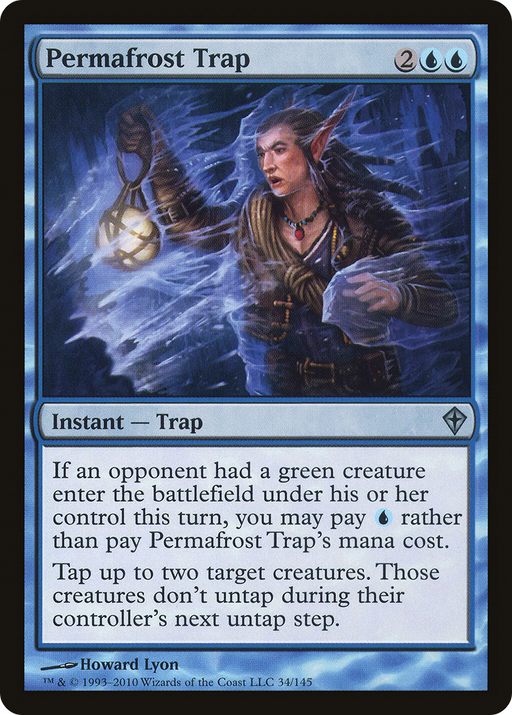 Permafrost Trap (WWK-034) [Worldwake] MTG Single Wizards of the Coast