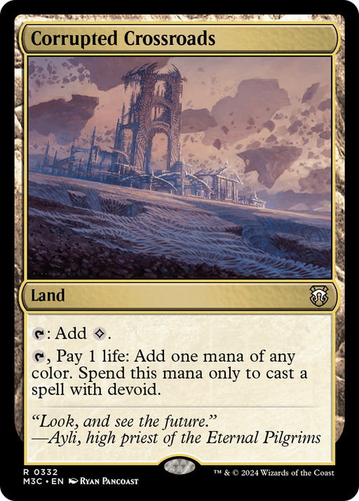 Corrupted Crossroads (M3C-332) [Modern Horizons 3 Commander] MTG Single Wizards of the Coast