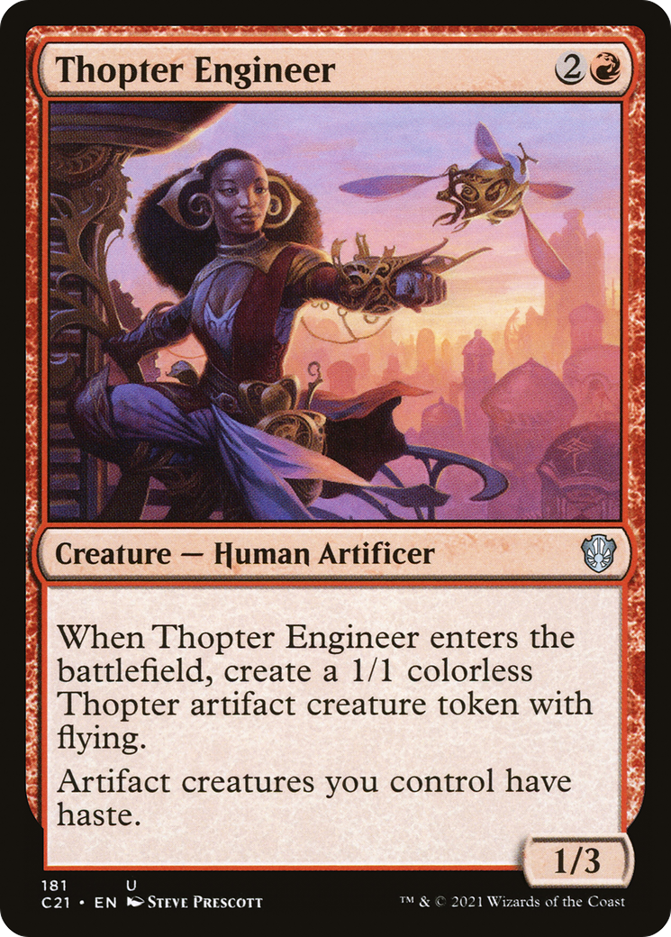 Thopter Engineer (C21-181) [Commander 2021] MTG Single Wizards of the Coast