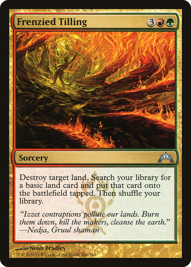 Frenzied Tilling (GTC-166) [Gatecrash] MTG Single Wizards of the Coast