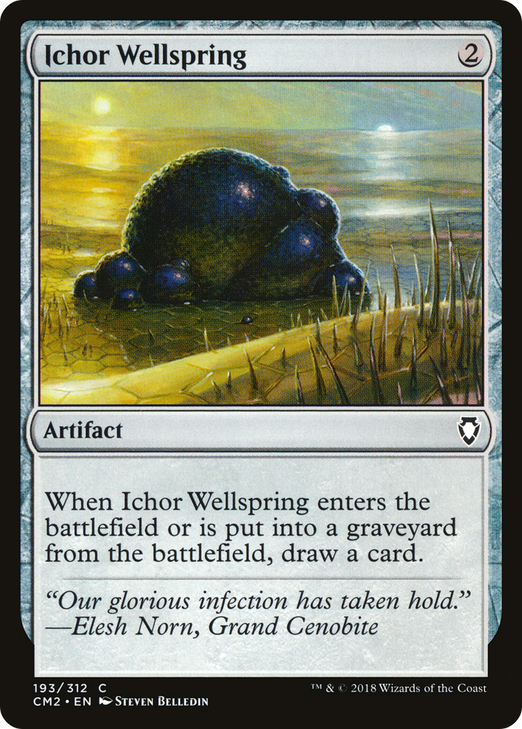 Ichor Wellspring (CM2-193) [Commander Anthology Volume II] MTG Single Wizards of the Coast