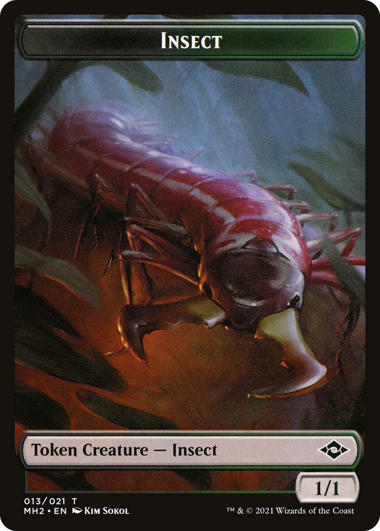 Insect (TMH2-013) [Tokens] Modern Horizons 2 Tokens MTG Single Wizards of the Coast