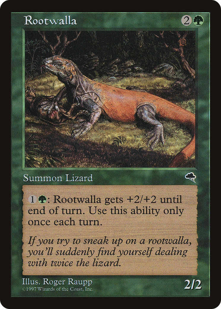 Rootwalla (TMP-252) [Tempest] MTG Single Wizards of the Coast