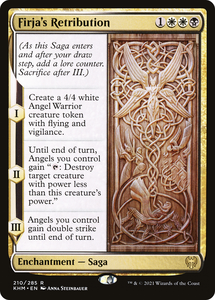 Firja's Retribution (KHM-210) [Kaldheim] Foil MTG Single Wizards of the Coast