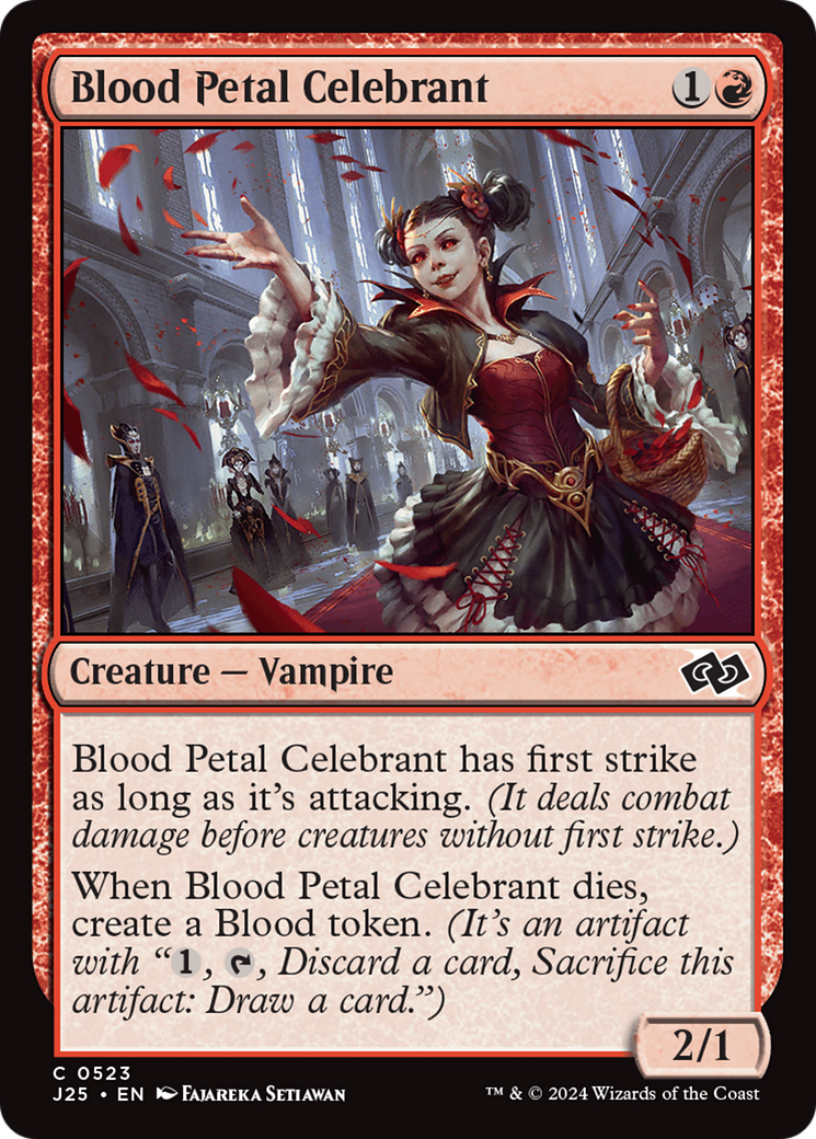 Blood Petal Celebrant (J25-523) [Foundations Jumpstart] MTG Single Wizards of the Coast