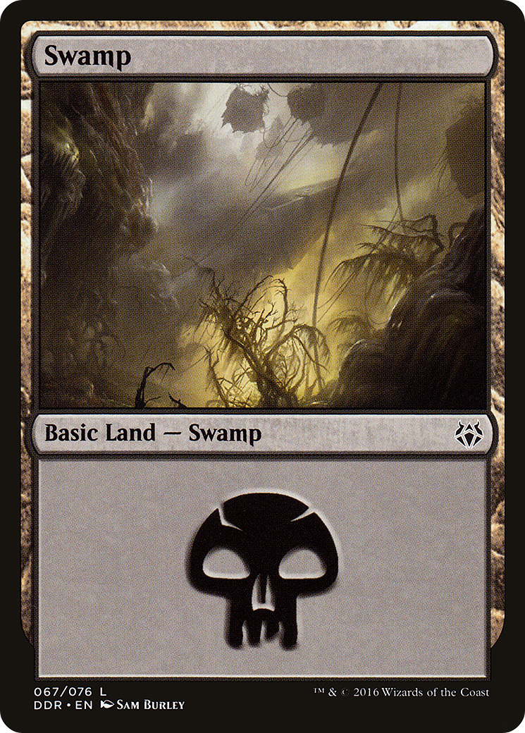 Swamp (067) (DDR-067) [Misc] Duel Decks: Nissa vs. Ob Nixilis MTG Single Wizards of the Coast