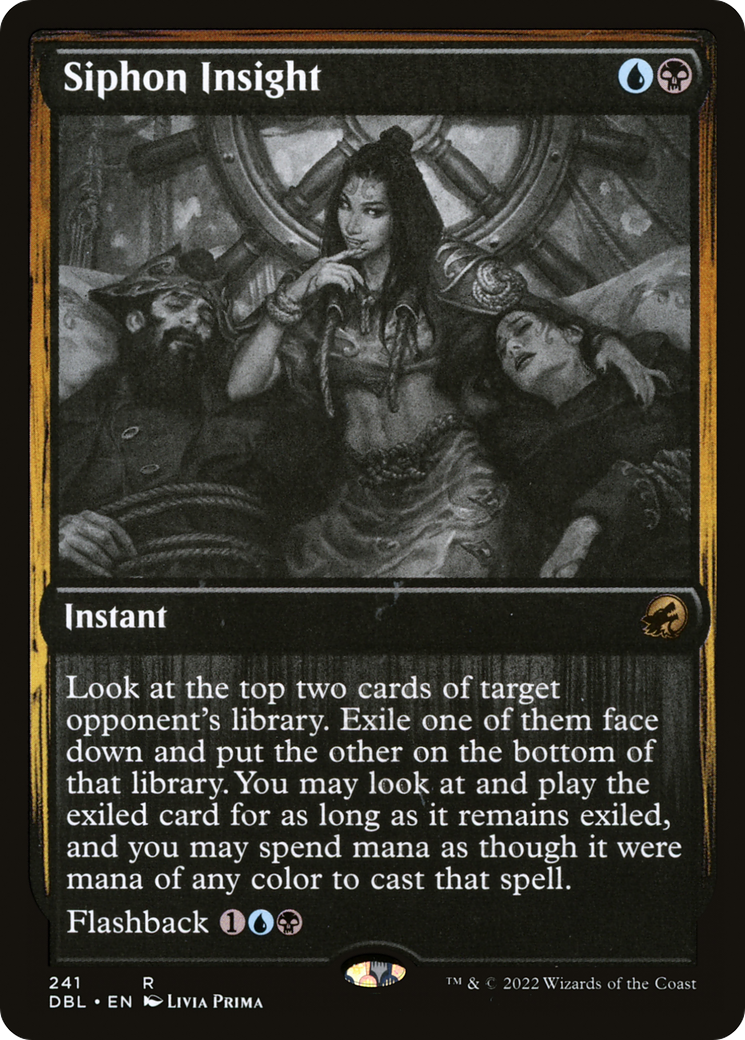 Siphon Insight (DBL-241) [Innistrad: Double Feature] MTG Single Wizards of the Coast