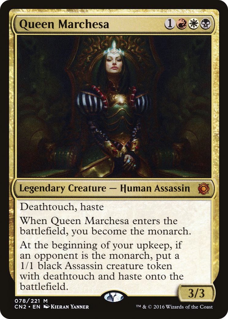 Queen Marchesa (CN2-078) [Conspiracy: Take the Crown] Foil MTG Single Wizards of the Coast