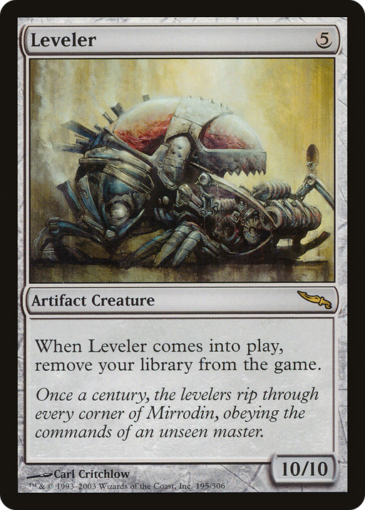 Leveler (MRD-195) [Mirrodin] MTG Single Wizards of the Coast