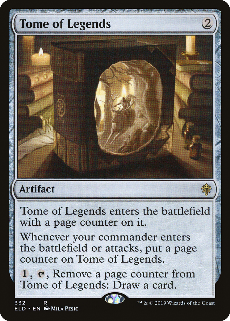 Tome of Legends (ELD-332) [Throne of Eldraine] MTG Single Wizards of the Coast
