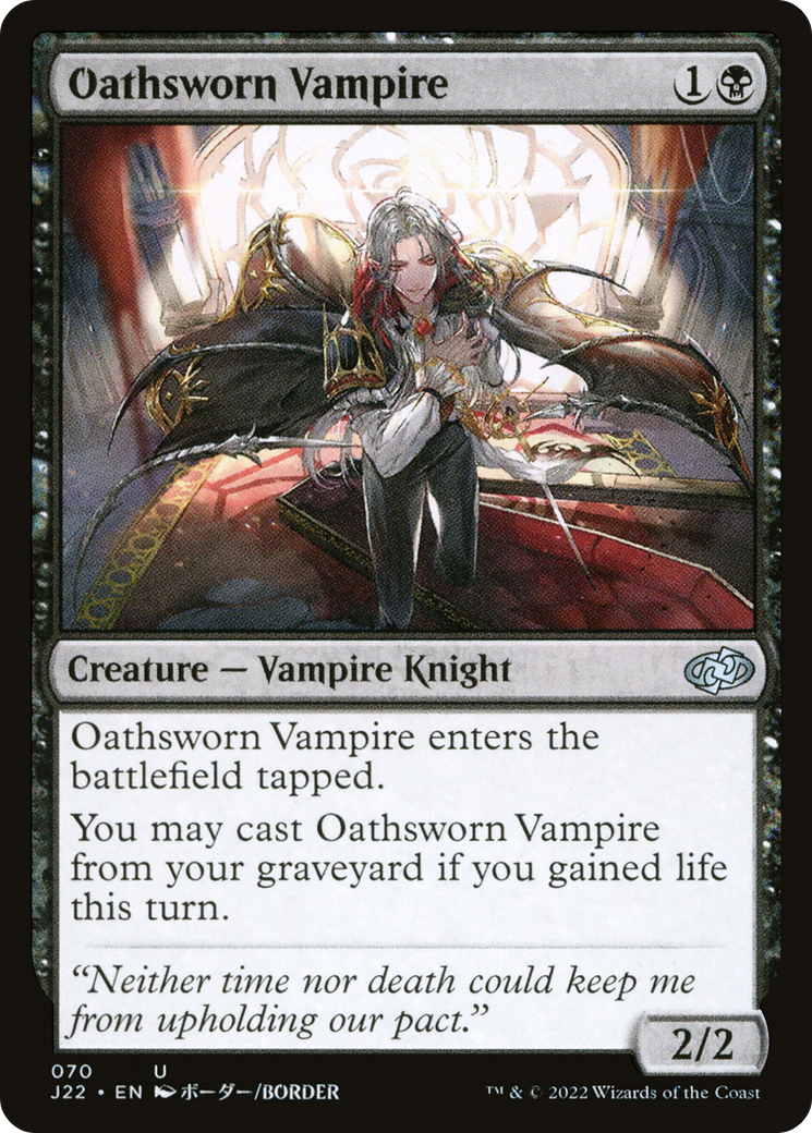 Oathsworn Vampire (J22-070) [Jumpstart 2022] MTG Single Wizards of the Coast