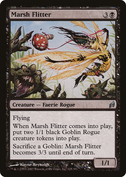 Marsh Flitter (LRW-125) [Lorwyn] Foil MTG Single Wizards of the Coast