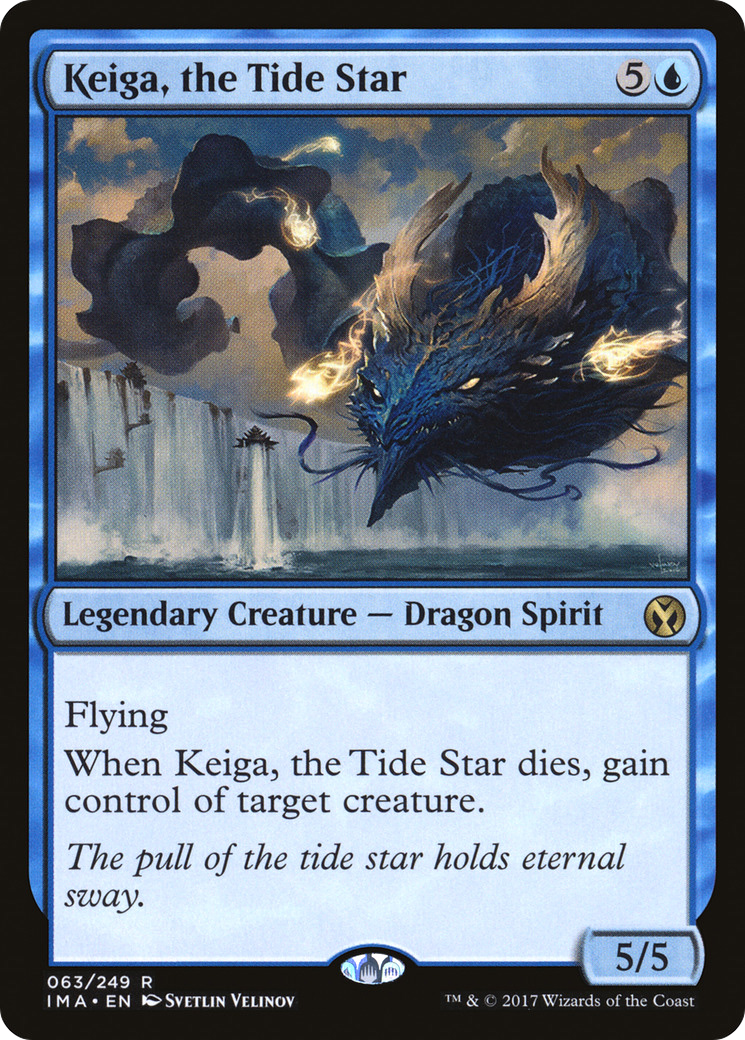 Keiga, the Tide Star [Iconic Masters] MTG Single Magic: The Gathering