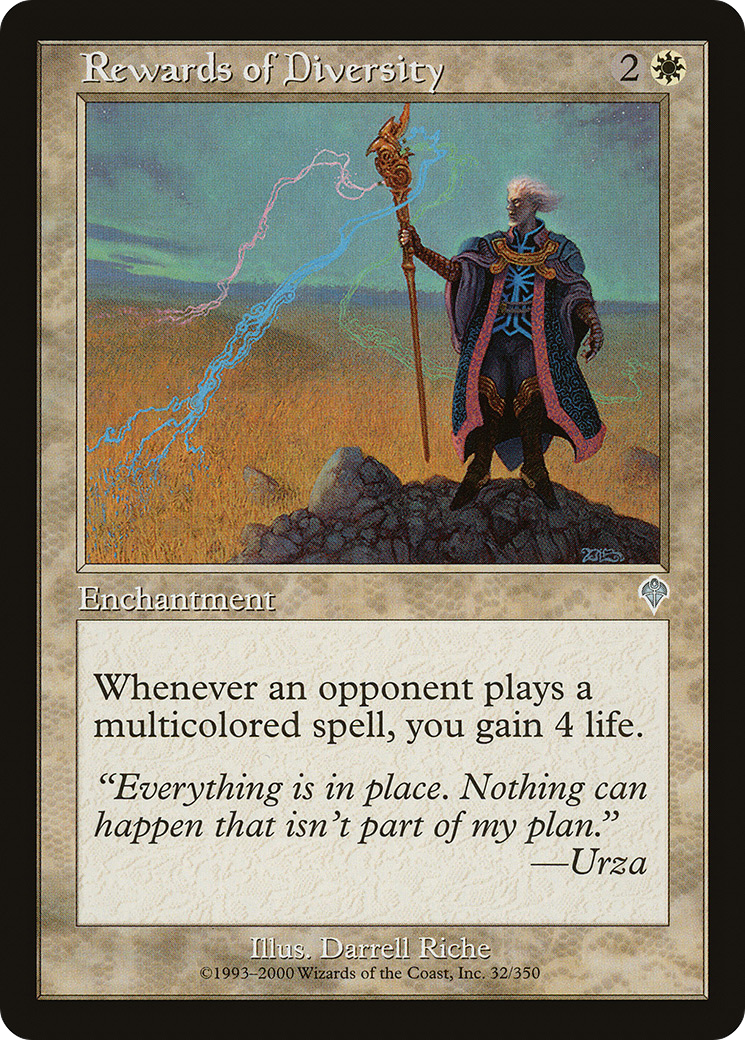 Rewards of Diversity (INV-032) [Invasion] MTG Single Wizards of the Coast