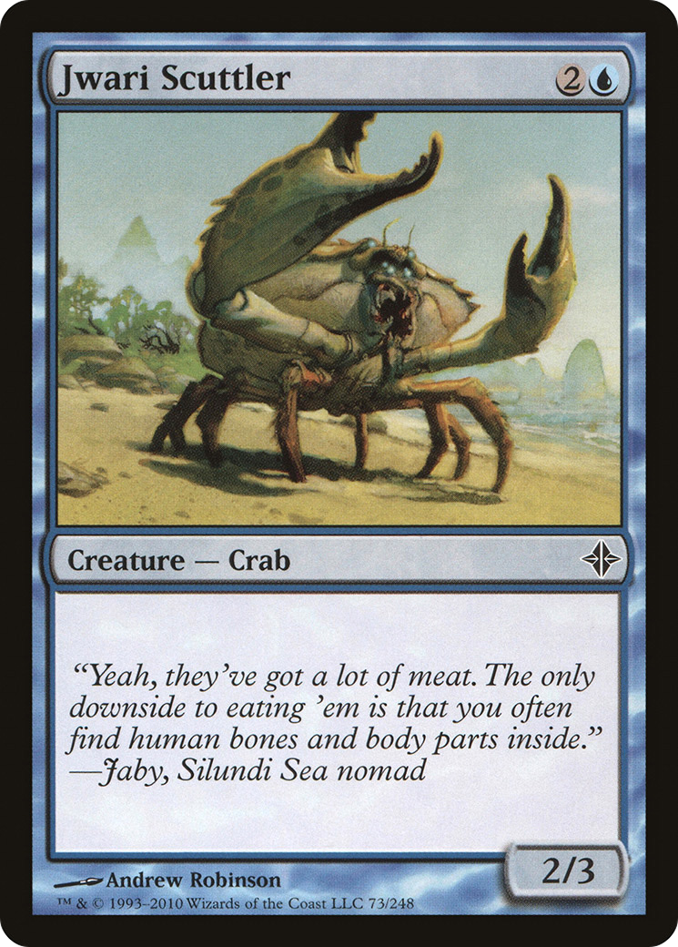 Jwari Scuttler [Rise of the Eldrazi] MTG Single Magic: The Gathering   