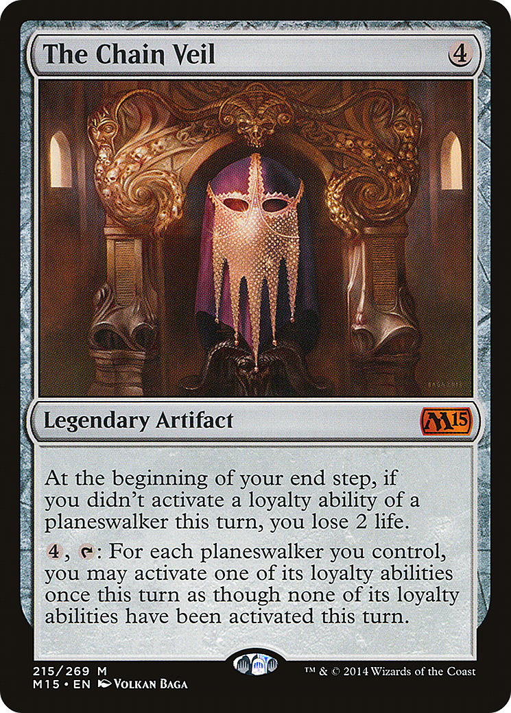 The Chain Veil (M15-215) [Magic 2015] Foil MTG Single Wizards of the Coast