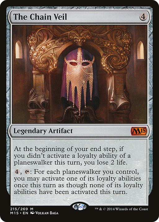 The Chain Veil (M15-215) [Magic 2015] Foil MTG Single Wizards of the Coast