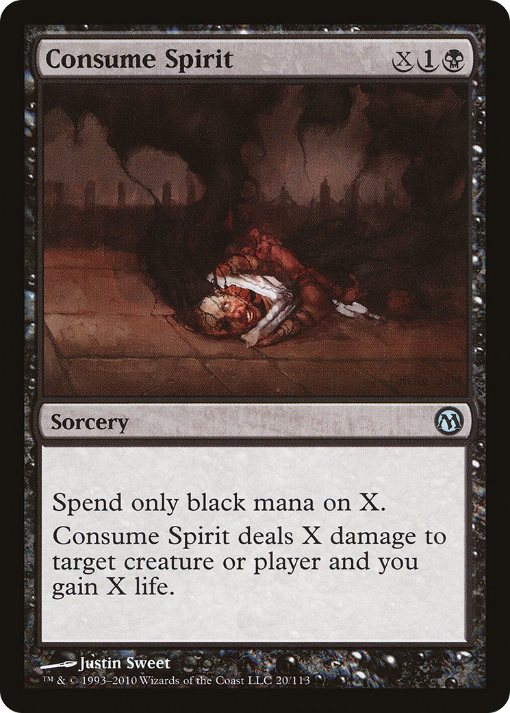 Consume Spirit (DPA-020) [Misc] Duels of the Planeswalkers MTG Single Wizards of the Coast