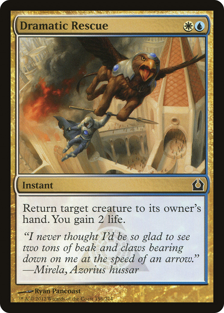 Dramatic Rescue (RTR-156) [Return to Ravnica] MTG Single Wizards of the Coast