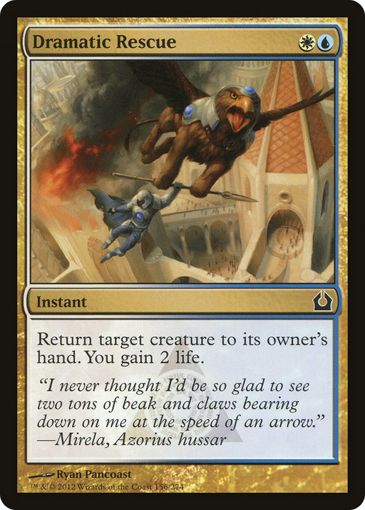 Dramatic Rescue (RTR-156) [Return to Ravnica] Foil MTG Single Wizards of the Coast