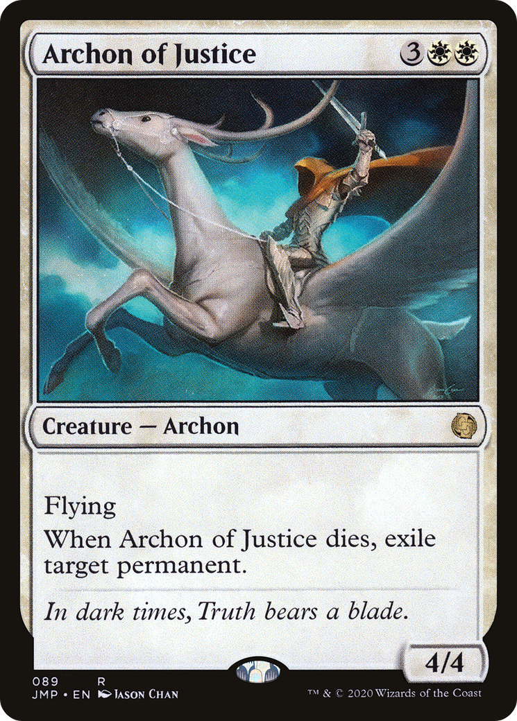 Archon of Justice (JMP-089) [Jumpstart] MTG Single Wizards of the Coast