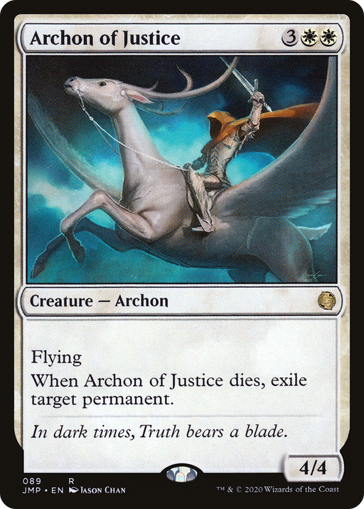 Archon of Justice (JMP-089) [Jumpstart] MTG Single Wizards of the Coast