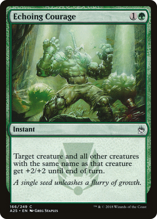 Echoing Courage (A25-166) [Masters 25] MTG Single Wizards of the Coast