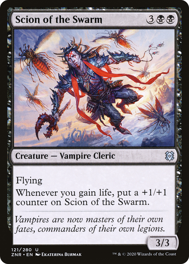 Scion of the Swarm (ZNR-121) [Zendikar Rising] Foil MTG Single Wizards of the Coast