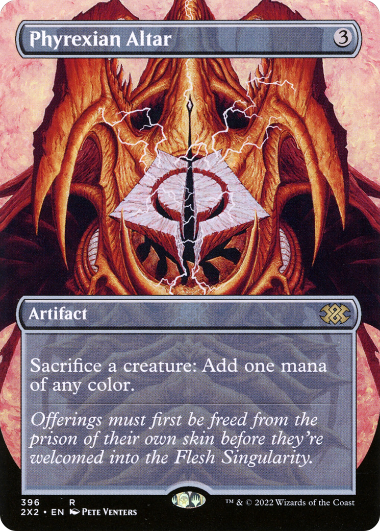 Phyrexian Altar (2X2-396) [Double Masters 2022] (Borderless) MTG Single Wizards of the Coast