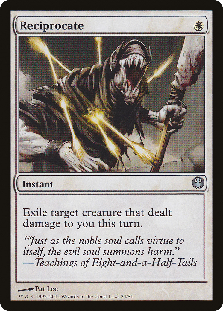 Reciprocate (DDG-024) [Misc] Duel Decks: Knights vs. Dragons MTG Single Wizards of the Coast